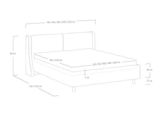 Кровать Barcelona